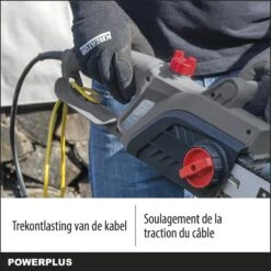 Powerplus POWEG10110 Elektrische Kettingzaag - 2200W - Zwaardlengte 400mm - Automatische Kettingsmering - Incl. 1x Ketting En 1x Zwaard -Buitentuinwinkel 1200x1200 1564