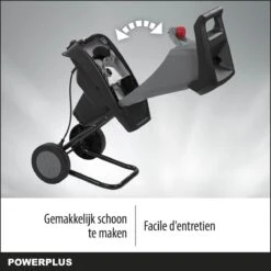 Powerplus POWEG5011 Elektrische Hakselaar Versnipperaar - 2400W - Max. Ø40mm - Incl. Duwstok, Wielen En 50L Opvangzak - Heggen, Bomen En Haag - Tuinonderhoud -Buitentuinwinkel 1200x1200 1637