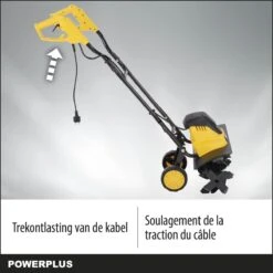 Powerplus POWXG72010 Tuinfrees - 1500W - Werkbreedte 450mm - Werkdiepte Max. 220mm - Incl. 6 Messen En Wielen -Buitentuinwinkel 1200x1200 1907