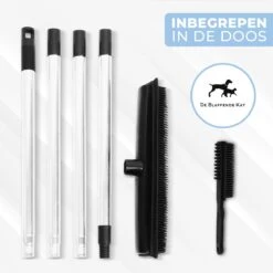 2 In 1 Rubberen Bezem – Bezem Binnen & Buiten – Vloerwisser Met Steel - Met Huisdierhaar Verwijderaar - Vloertrekker – Veger - Extra Lang 160cm -Buitentuinwinkel 1200x1200 1917