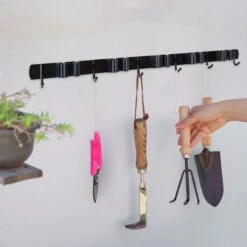 Bezem Ophangsysteem – Bezemhouder – Tuingereedschap – RVS – 5 Houders – 6 Haken - BAULK® -Buitentuinwinkel 1200x1200 1939