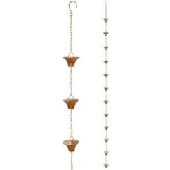 Esschert Design Regenketting 254 Cm Staal Koper 11 Esschert Design Regenketting 254 Cm Staal Koper -Buitentuinwinkel 1200x1200 198