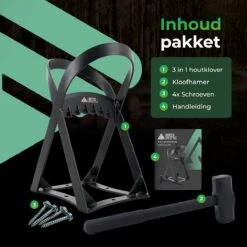 Lighted Lifestyle™| Houtklover Voor Aanmaakhout Incl. Kloofhamer - Houtsplijter - Houtkliever - Snel Haardhout - Gietijzer - Incl. Schroeven 13 Lighted Lifestyle™| Houtklover Voor Aanmaakhout Incl. Kloofhamer - Houtsplijter - Houtkliever - Snel Haardhout - Gietijzer - Incl. Schroeven -Buitentuinwinkel 1200x1200 2033
