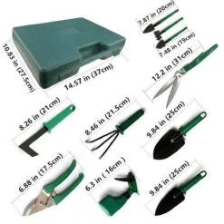 Merkloos 10-Delige Tuingereedschap Set Inclusief Opbergkoffer - Tuinierset - Tuinsetje - Gereedschap Voor Tuin - Tuinschaar - Tuinschepje - Bloemenschaar - Voegenkrabber - Plantenspuit - Grasschaar - Bloemenschep - Tuinhark 36 Merkloos 10-Delige Tuingereedschap Set Inclusief Opbergkoffer - Tuinierset - Tuinsetje - Gereedschap Voor Tuin - Tuinschaar - Tuinschepje - Bloemenschaar - Voegenkrabber - Plantenspuit - Grasschaar - Bloemenschep - Tuinhark -Buitentuinwinkel 1200x1200 2132