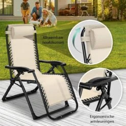 Sens Design Tuinstoel - Ligstoel Tuin - Beige 11 Sens Design Tuinstoel - Ligstoel Tuin - Beige -Buitentuinwinkel 1200x1200 2153