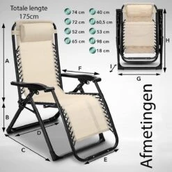 Sens Design Tuinstoel - Ligstoel Tuin - Beige 12 Sens Design Tuinstoel - Ligstoel Tuin - Beige -Buitentuinwinkel 1200x1200 2154