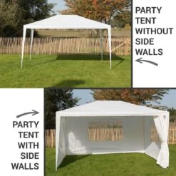 MaxxGarden Partytent - Paviljoen - 3x4m - Incl. Zijwanden - Waterdicht - Wit -Buitentuinwinkel 1200x1200 2192