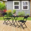 Merkloos 3-delige Bistroset Poly Rattan - Inklapbaar - Balkon Tuinmeubelset - Zwart 1 Merkloos 3-delige Bistroset Poly Rattan - Inklapbaar - Balkon Tuinmeubelset - Zwart -Buitentuinwinkel 1200x1200 2205