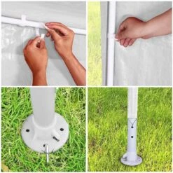 MaxxGarden Partytent - Paviljoen - 3x6m - Incl. Zijwanden - Waterdicht - Wit -Buitentuinwinkel 1200x1200 2241