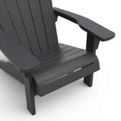 Keter Troy Adirondack Tuinstoel - 81x80x96,5cm - Grafiet -Buitentuinwinkel 1200x1200 2313