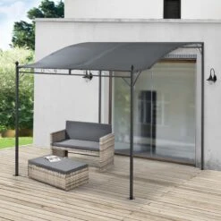 Pergola Tuinpaviljoen 300x250x243 Cm Antraciet Donkergrijs -Buitentuinwinkel 1200x1200 2386