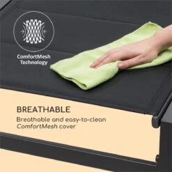 Blumfeldt Renazzo Lounge Ligstoel - Ligbed Voor De Tuin - Aluminium Tuinstoel - 6 Standen - Waterafstotend - Bekleding Van 70 % Pvc En 30 % Polyetheen - Zwart 14 Blumfeldt Renazzo Lounge Ligstoel - Ligbed Voor De Tuin - Aluminium Tuinstoel - 6 Standen - Waterafstotend - Bekleding Van 70 % Pvc En 30 % Polyetheen - Zwart -Buitentuinwinkel 1200x1200 2410