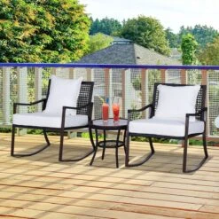 Outsunny Tuinset 7-delig Schommelstoel Set Zitgroep Met Kussens Rotan Bruin 863-030 -Buitentuinwinkel 1200x1200 2414