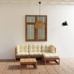 VidaXL 5-delige Loungeset Met Kussens Massief Grenenhout -Buitentuinwinkel 1200x1200 2418
