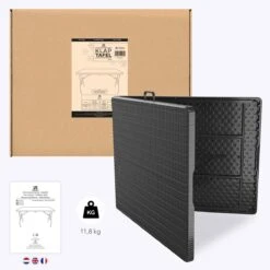LifeGoods Klaptafel - Inklapbaar - 180 Cm - 6 Tot 8 Personen - Zwart 18 LifeGoods Klaptafel - Inklapbaar - 180 Cm - 6 Tot 8 Personen - Zwart -Buitentuinwinkel 1200x1200 2480