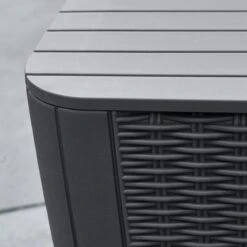 ALLIBERT Keter Luzon Opbergtafel - 39x39x43cm - Donkergrijs -Buitentuinwinkel 1200x1200 2504