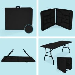 LifeGoods Klaptafel - Inklapbaar - 70x180cm - Verstelbare Vouwtafel - Weerbestendig - Zwart 16 LifeGoods Klaptafel - Inklapbaar - 70x180cm - Verstelbare Vouwtafel - Weerbestendig - Zwart -Buitentuinwinkel 1200x1200 2514