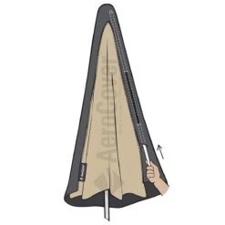 AeroCover Parasolhoes - Zweef Parasols - Grijs - 250x55 Cm (HxB) -Buitentuinwinkel 1200x1200 2586