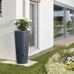 Garantia 2in1 Regenton - VASO - 220 Liter - Antraciet -Buitentuinwinkel 1200x1200 262