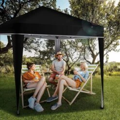 Sens Design Partytent Opvouwbaar - 3 X 3m - Zwart -Buitentuinwinkel 1200x1200 2696