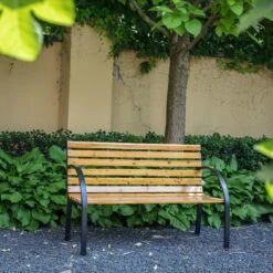 Dutcc 41142 - Tuinbank - Woodstock - 120 Cm – Zwart -Buitentuinwinkel 1200x1200 2739