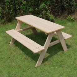 MaxxGarden Kinder Picknicktafel - 90x79x50cm - Hout -Buitentuinwinkel 1200x1200 2828