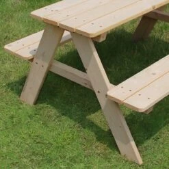MaxxGarden Kinder Picknicktafel - 90x79x50cm - Hout -Buitentuinwinkel 1200x1200 2829