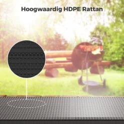 LifeGoods Klaptafel - Inklapbaar - 120 Cm - 4 Personen - Zwart -Buitentuinwinkel 1200x1200 2914