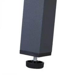 Tuinset 4 + 1 Klapstoelen Tuintafel – Aluminium 80x80cm - Grijs -Buitentuinwinkel 1200x1200 2925