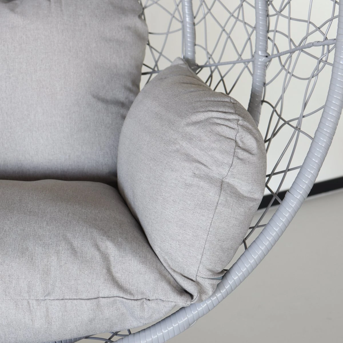 Egg Hangstoel Roundabout Grijs 8 Egg Hangstoel Roundabout Grijs - Afbeelding 6