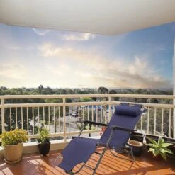 Relaxdays Ligstoel Inklapbaar - Ligbed Met Hoofdsteun - Strandstoel Verstelbaar - Camping - Donkerblauwe -Buitentuinwinkel 1200x1200 2947