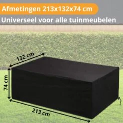 Beschermhoes Tuinmeubelen - Tuintafel - Loungeset - Tuinset - 213x132x74 Cm -Buitentuinwinkel 1200x1200 2951
