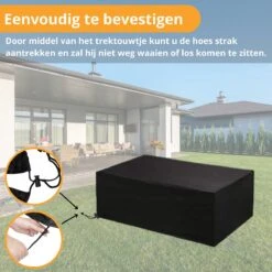 Beschermhoes Tuinmeubelen - Tuintafel - Loungeset - Tuinset - 213x132x74 Cm -Buitentuinwinkel 1200x1200 2954