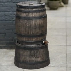 Nature - Regenton - Whiskyvat - 120L - H66 X Ø50,5cm -Buitentuinwinkel 1200x1200 3