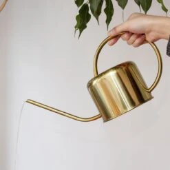 Kikkerland Vintage Gieter - Plantengieter Voor Binnen - Goud - 1,2L - Retro - Metaal -Buitentuinwinkel 1200x1200 303