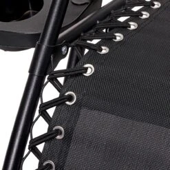 LifeGoods Opvouwbare Tuinstoelen - Verstelbaar Zonnescherm - 2 Stuks - 30°-90° Verstelbaar - Metaal - Zwart -Buitentuinwinkel 1200x1200 3071