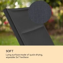 Blumfeldt Limala Tuinstoel - Ligstoel - Relaxstoel - Rugleuning In 6 Standen Verstelbaar - 2 Vielen - Draagkracht: Max. 150 Kg -Buitentuinwinkel 1200x1200 3102