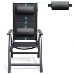 Casaria Tuinstoel Aluminium - 2 Stuks Inklapbaar - Antraciet 21 Casaria Tuinstoel Aluminium - 2 Stuks Inklapbaar - Antraciet -Buitentuinwinkel 1200x1200 3131