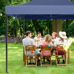 LifeGoods Partytent - 3x4.5 M - Easy Up - Opvouwbaar - Waterdicht - Draagtas Met Wieltjes - Donkerblauw -Buitentuinwinkel 1200x1200 3311