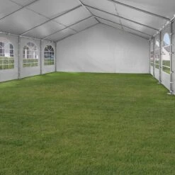 Hoogwaardige Partytent 3x6 M Van 240 G/m² PE Zeil Tuintent Feesttent Waterdicht In Wit 16 Hoogwaardige Partytent 3x6 M Van 240 G/m² PE Zeil Tuintent Feesttent Waterdicht In Wit -Buitentuinwinkel 1200x1200 3330