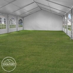 Hoogwaardige Partytent 3x6 M Van 240 G/m² PE Zeil Tuintent Feesttent Waterdicht In Wit 18 Hoogwaardige Partytent 3x6 M Van 240 G/m² PE Zeil Tuintent Feesttent Waterdicht In Wit -Buitentuinwinkel 1200x1200 3332