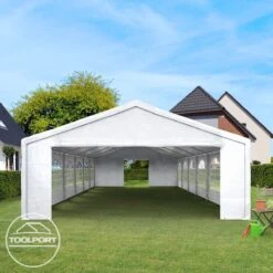 Hoogwaardige Partytent 3x6 M Van 240 G/m² PE Zeil Tuintent Feesttent Waterdicht In Wit 23 Hoogwaardige Partytent 3x6 M Van 240 G/m² PE Zeil Tuintent Feesttent Waterdicht In Wit -Buitentuinwinkel 1200x1200 3337