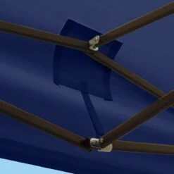 LifeGoods Partytent - 3x3 M - Zijwanden - Easy Up - Opvouwbaar - Waterdicht - Draagtas Met Wieltjes - Donkerblauw -Buitentuinwinkel 1200x1200 3349