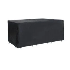 Tectake - Tuinmeubelset - 8 Persoons - Zwart -Buitentuinwinkel 1200x1200 3388