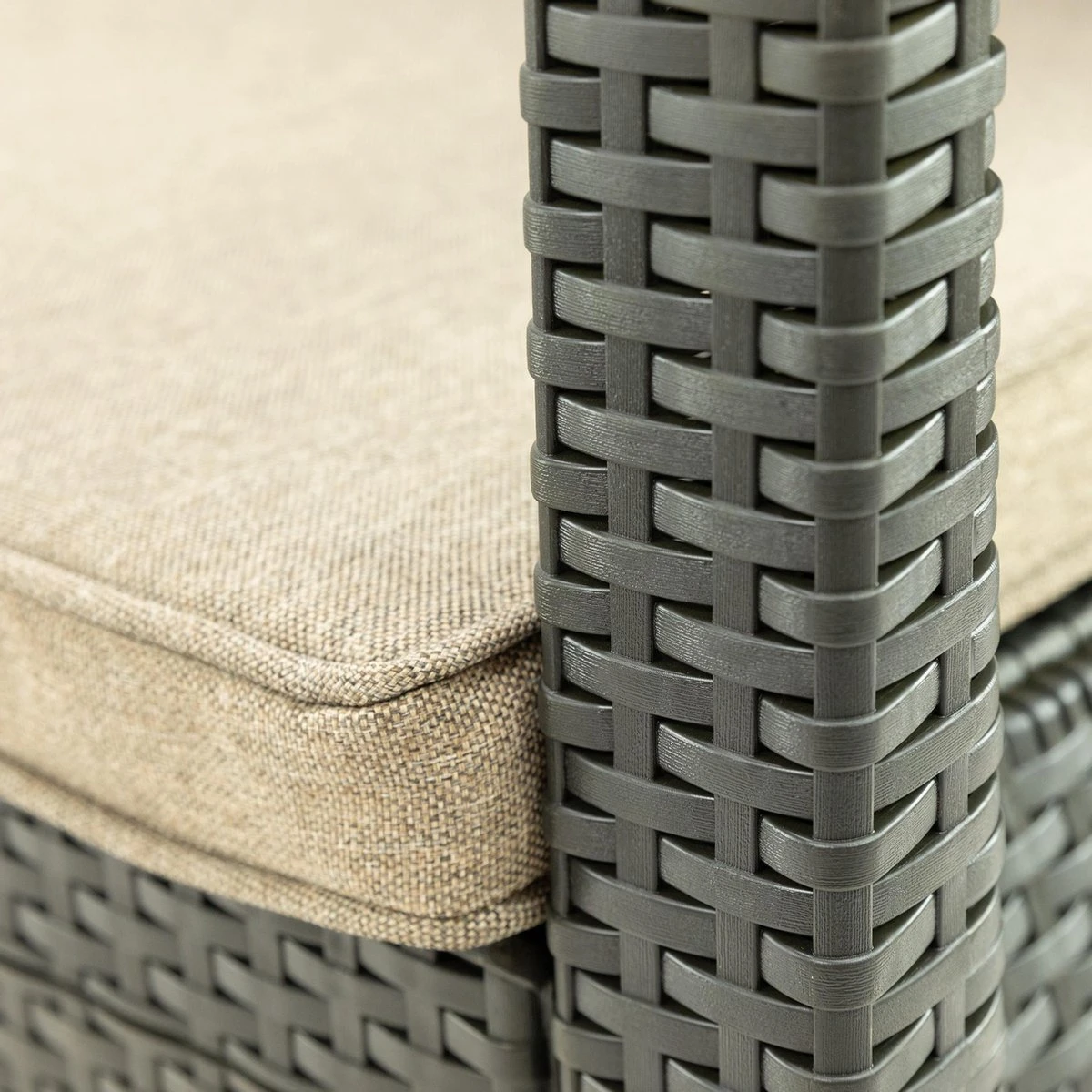 MaxxGarden Rattan Loungeset - 4 Persoons Zithoek - Design Wicker Tuinset 9 MaxxGarden Rattan Loungeset - 4 Persoons Zithoek - Design Wicker Tuinset - Afbeelding 7