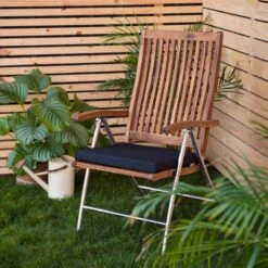 Gardenista Stoelkussen - Waterbestendige Tuinkussens Voor Binnen En Buiten - Zitkussen Met Lint - Kussens Voor Tuinstoel -Buitentuinwinkel 1200x1200 3453