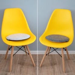 30mm Vilten Zitkussen Rond - Ø 35cm Stoelkussen Stoelpad Zacht 2-kleurig Grijs -Buitentuinwinkel 1200x1200 3464