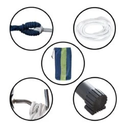 Hangmat Met Standaard En Opbergtas – 2 Persoons – Max. Draaggewicht 200Kg – Hangmatset – Hangmatten – Hang Mat Voor Binnen En Buiten – Hangmatstandaard – Hammock – Blauw / Groen 15 Hangmat Met Standaard En Opbergtas – 2 Persoons – Max. Draaggewicht 200Kg – Hangmatset – Hangmatten – Hang Mat Voor Binnen En Buiten – Hangmatstandaard – Hammock – Blauw / Groen -Buitentuinwinkel 1200x1200 3513