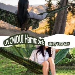 IBright Hangmat XXL - Complete Set – Incl. Karabijnhaken En Riemen - Tot 200 Kg - 270x140cm - Leger Groen -Buitentuinwinkel 1200x1200 3518