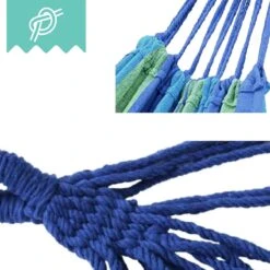 Dubbele Hangmat Blauw - 1 Of 2 Persoons - Lig Oppervlak 190x150cm - Lengte 260cm 13 Dubbele Hangmat Blauw - 1 Of 2 Persoons - Lig Oppervlak 190x150cm - Lengte 260cm -Buitentuinwinkel 1200x1200 3520